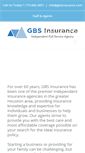 Mobile Screenshot of gbsinsurance.com